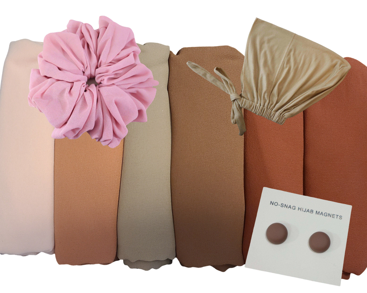 Dessert Rose Hijab Set - MODESTY MUSLIMAH
