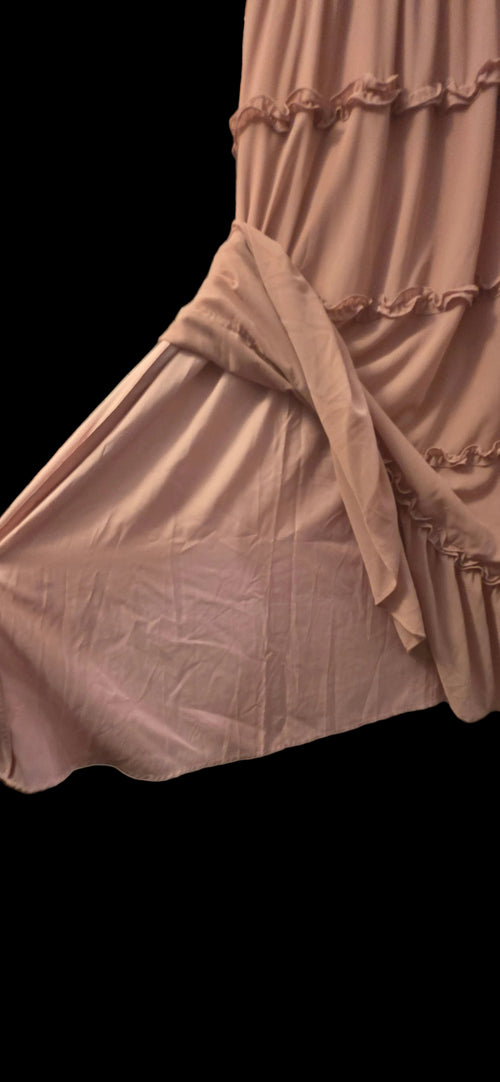 Elevate Your Style with the Elegant Chiffon Maxi Dress - Malikah