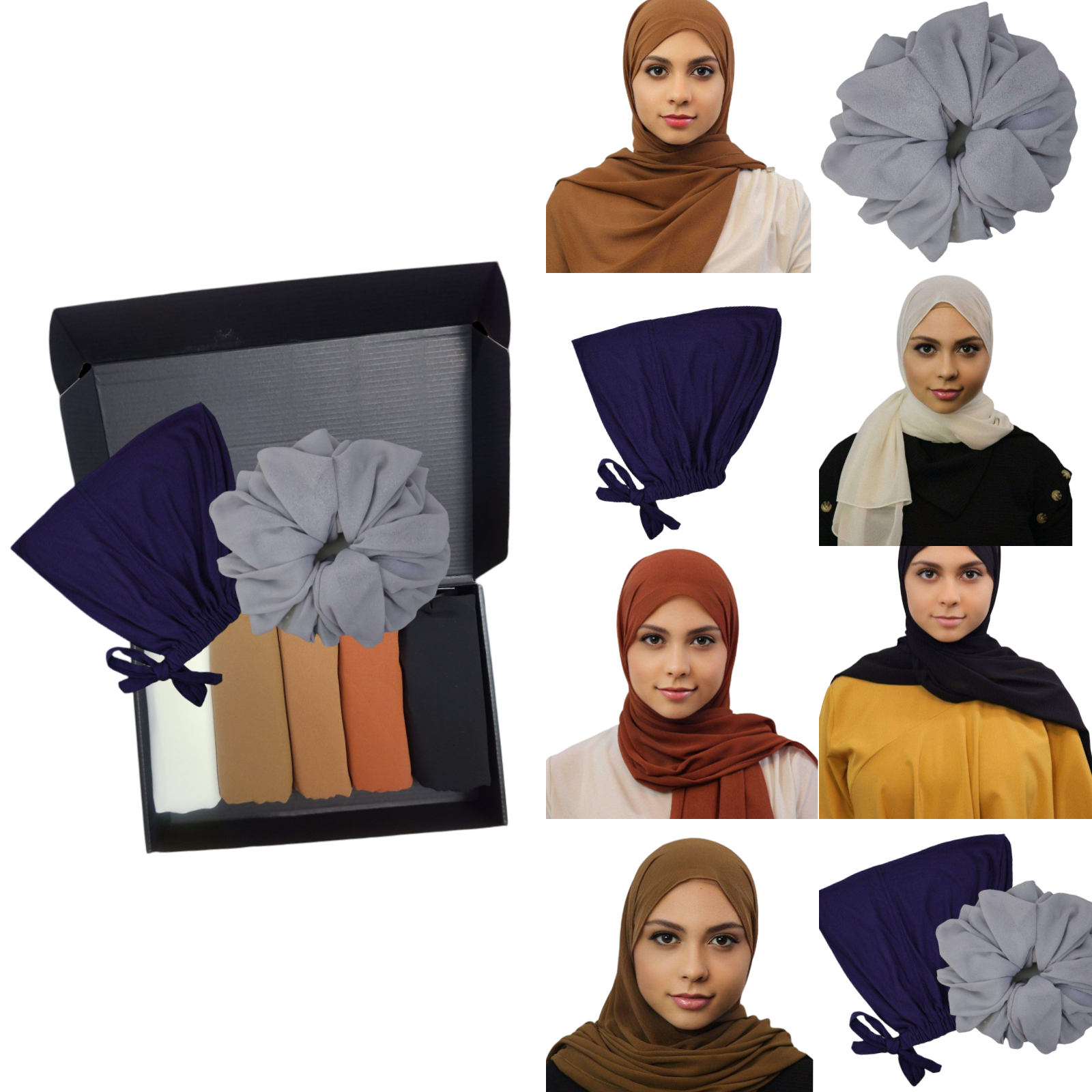 Transform Your Wardrobe with the Ultimate Hijab Set with Accessories