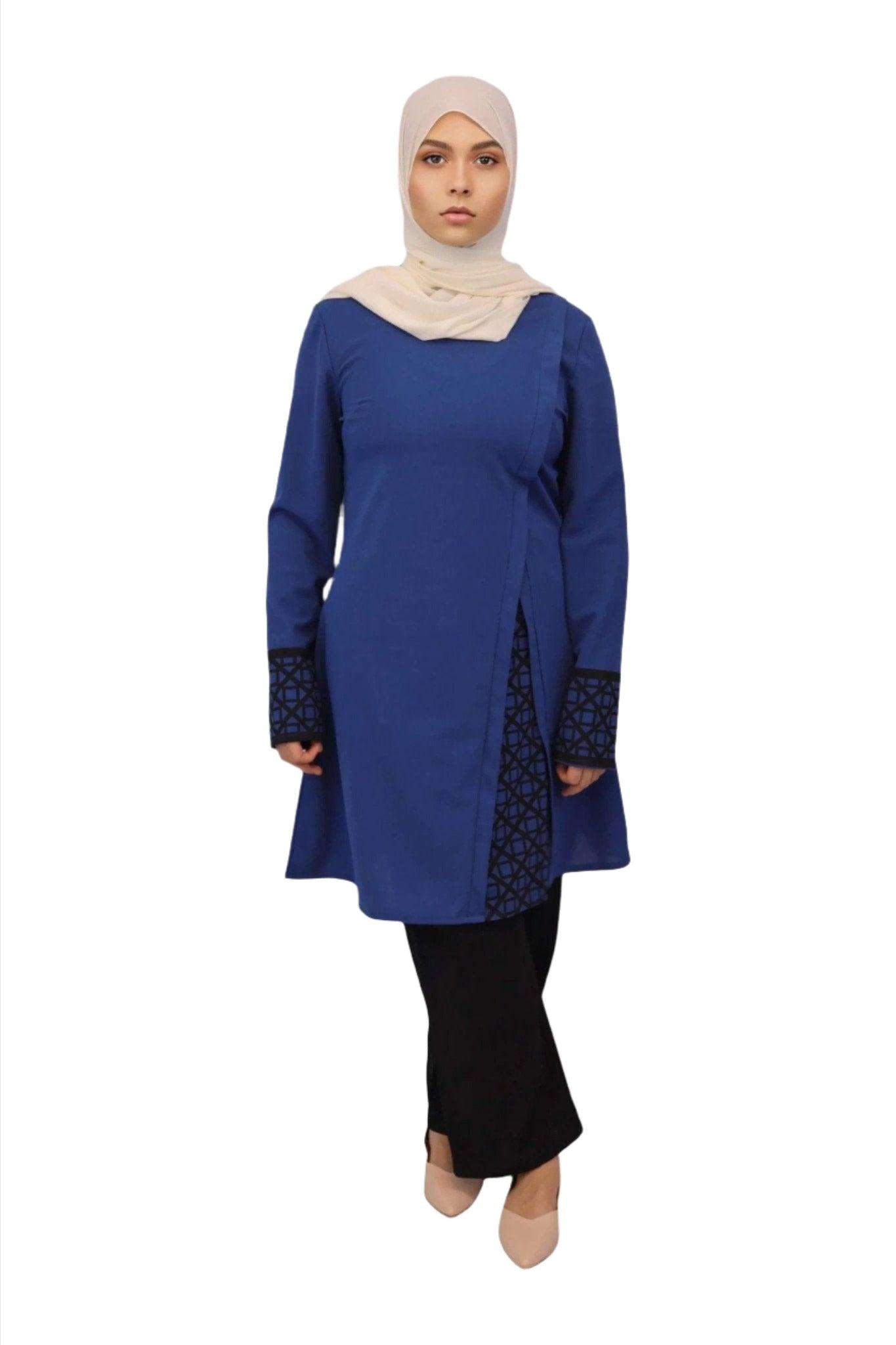 Aafia Top and Pants Outfit Set - MODESTY MUSLIMAH
