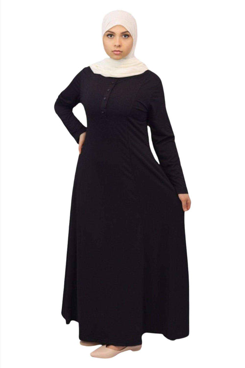 Aaira Traditional Abaya Black dress