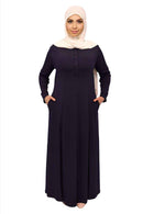 Aaira Traditional Abaya Black dress