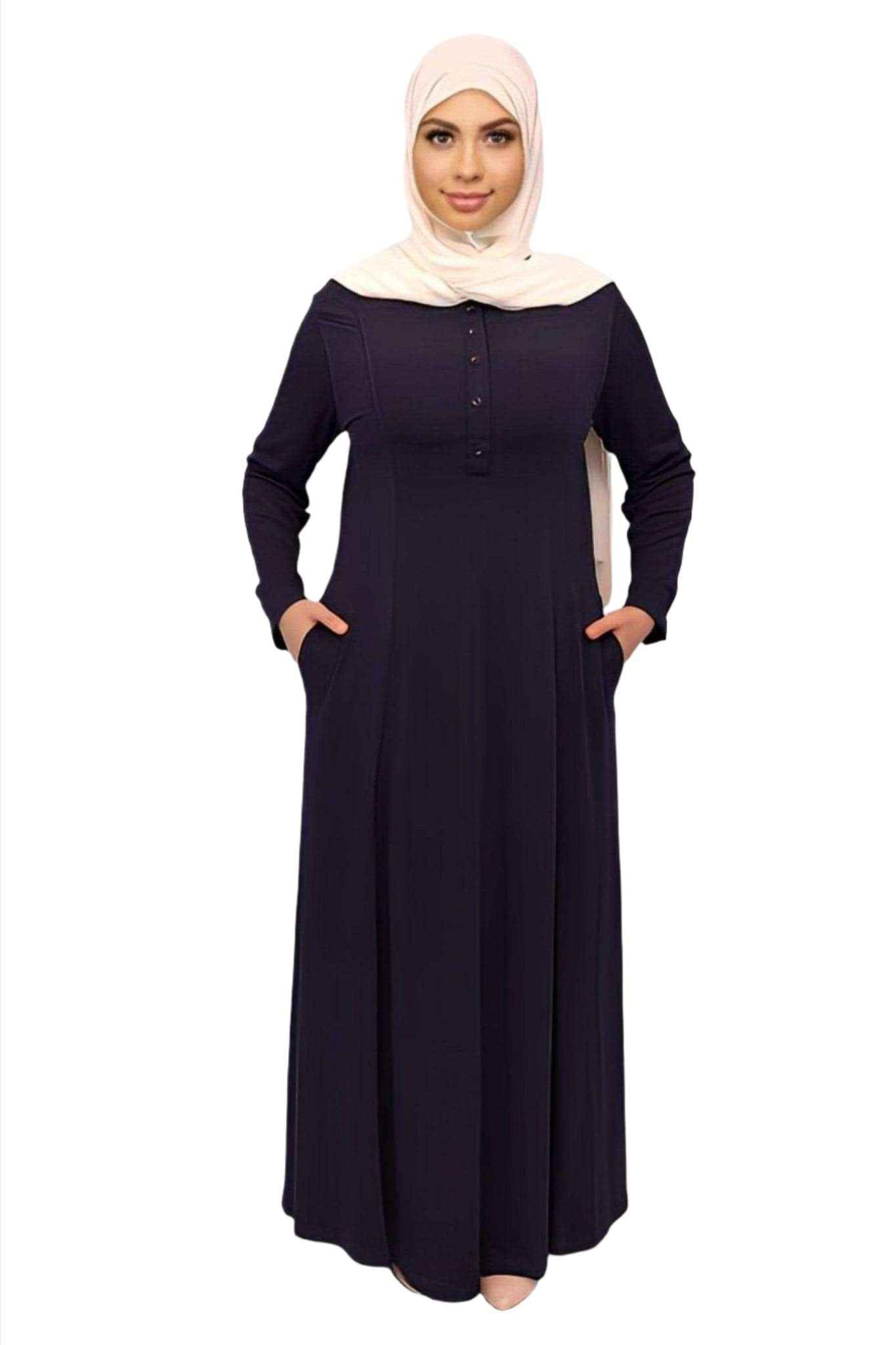Aaira Traditional Abaya Black dress