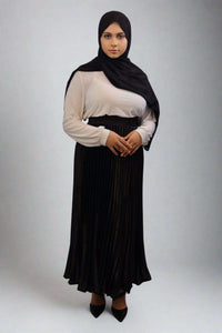 Embrace Elegance with the Modest Pleated Skirt - Timeless Style for Every Occasion
