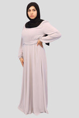 Alishba Chiffon Maxi dress - MODESTY MUSLIMAH