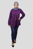 Anila Mid Length Layered Tunic - MODESTY MUSLIMAH