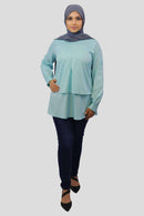 Anila Mid Length Layered Tunic - MODESTY MUSLIMAH