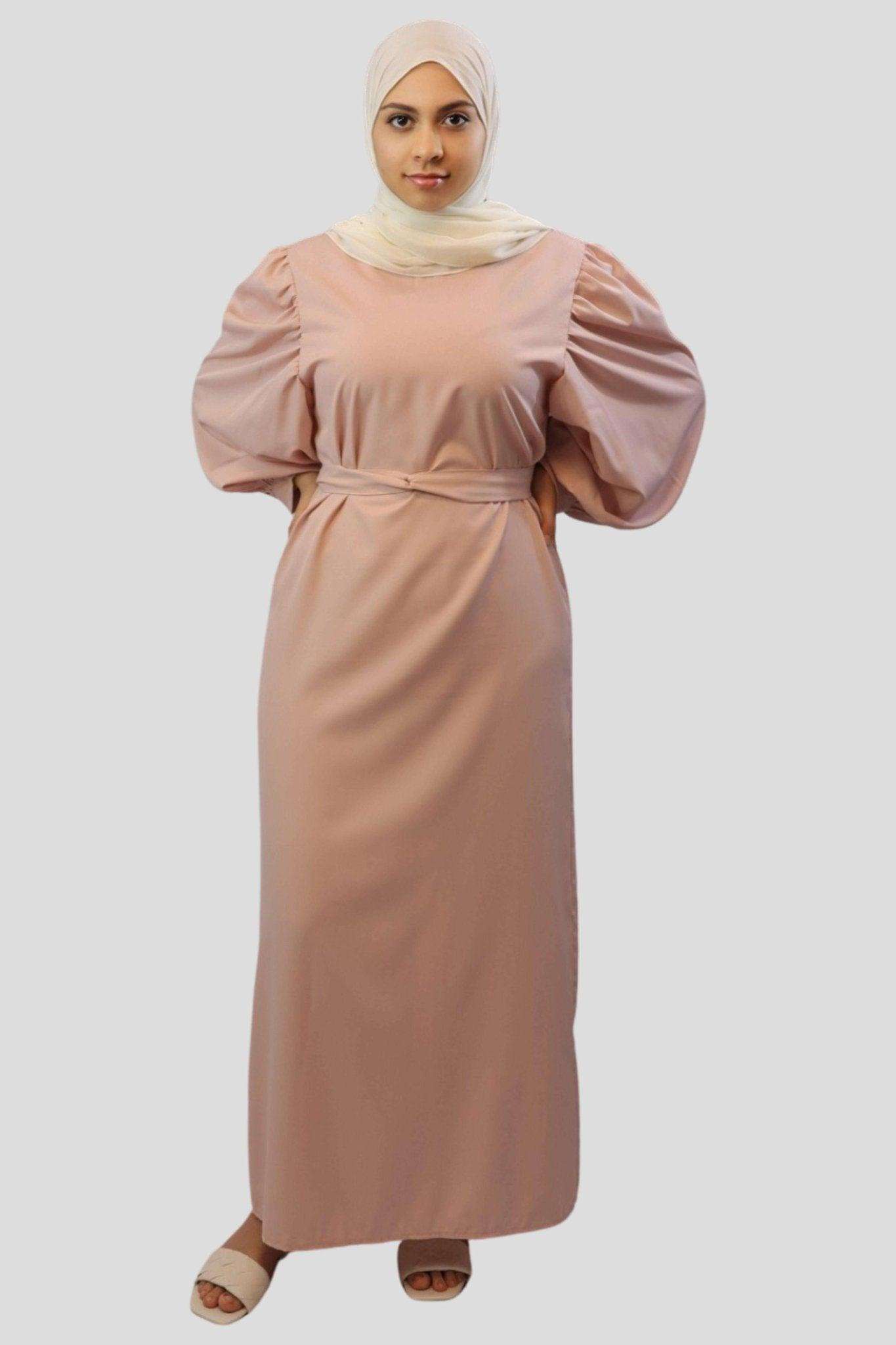 Fiza Ankle Length Maxi Dress - MODESTY MUSLIMAH