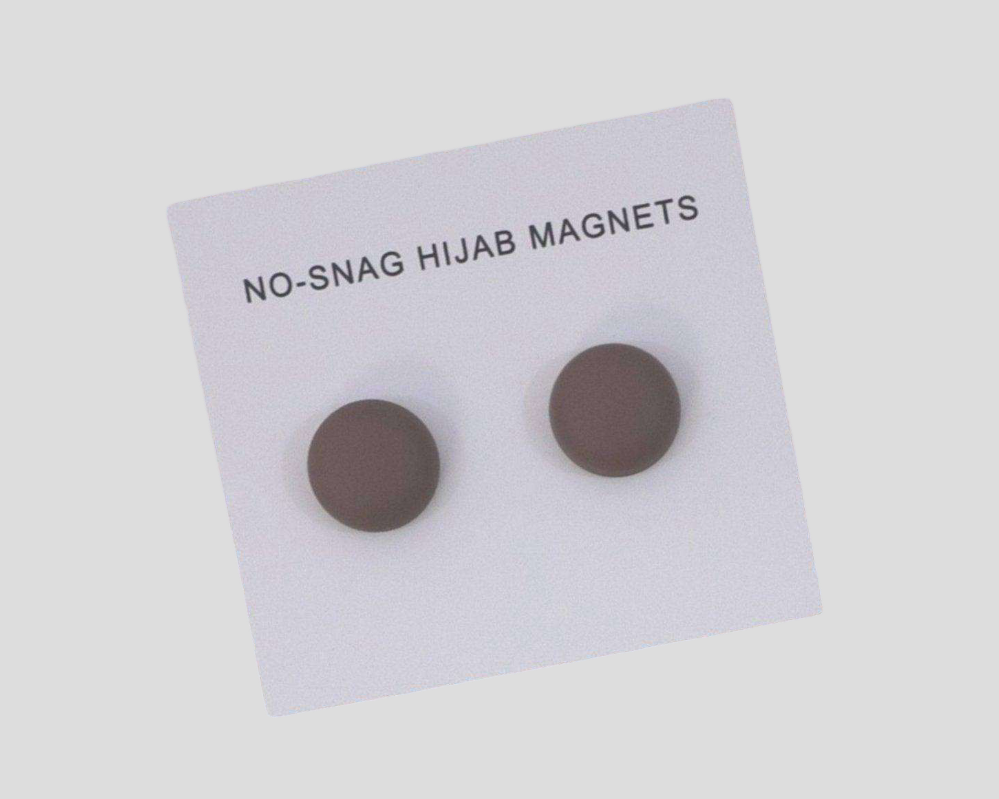 Hijab Magnet Set – 2 Pair in Deep Taupe