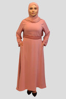 Inaya Kimono Open Abaya Dress - MODESTY MUSLIMAH