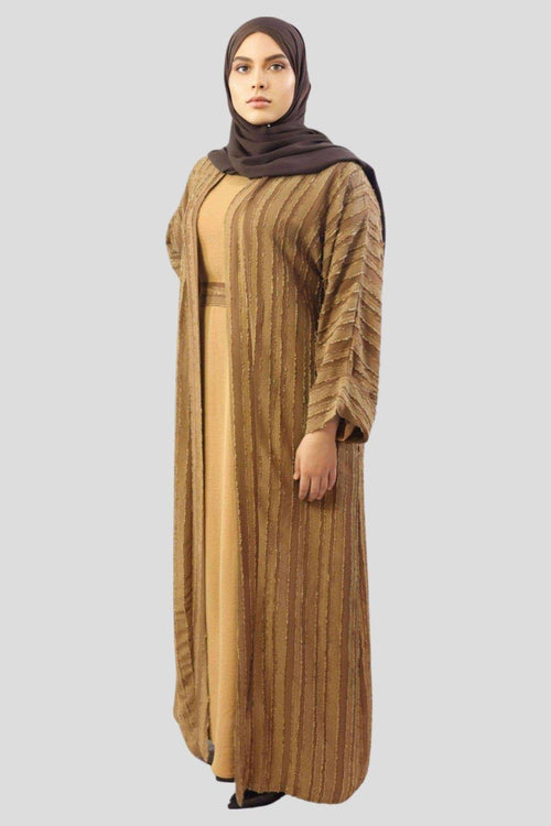 Inaya Kimono Open Abaya Dress - MODESTY MUSLIMAH