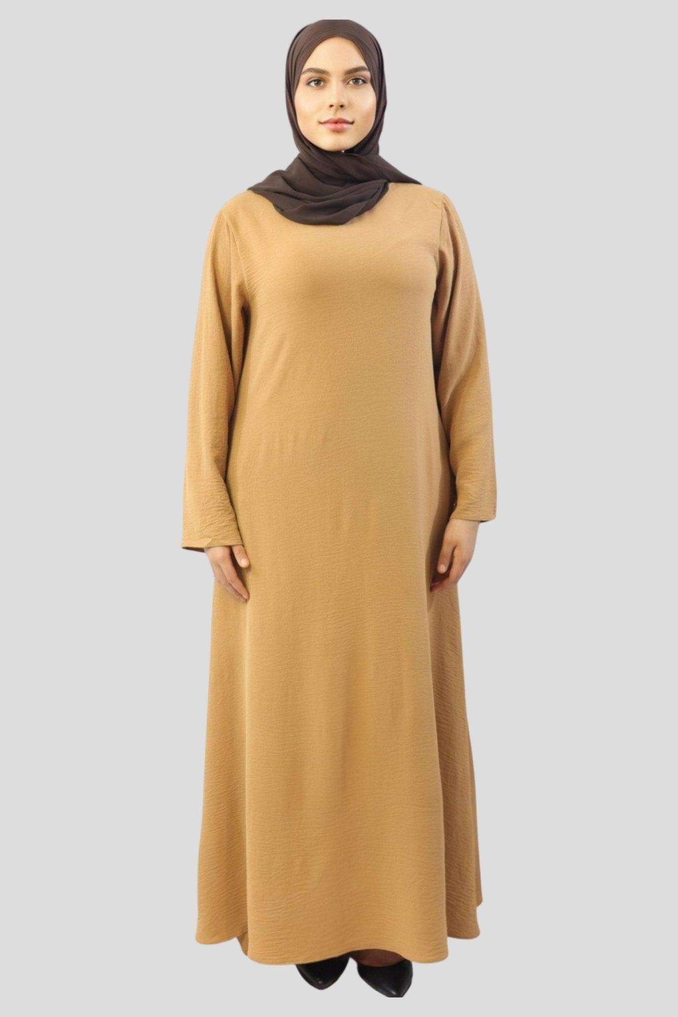 Inaya Kimono Open Abaya Dress - MODESTY MUSLIMAH