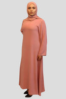 Inaya Kimono Open Abaya Dress outfit set - MODESTY MUSLIMAH