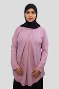 Kiran Neck Pleated Tunic - MODESTY MUSLIMAH