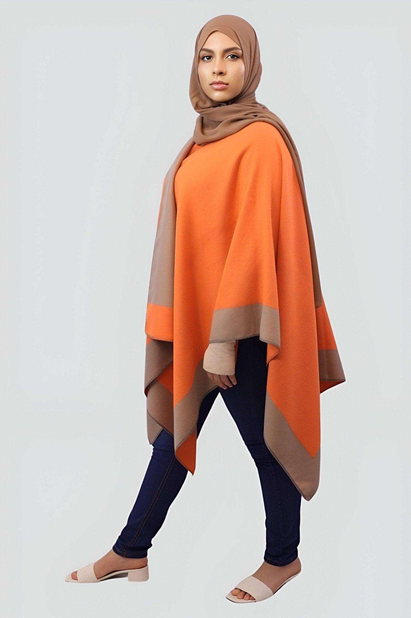Muriha Reversible Ponchos - MODESTY MUSLIMAH