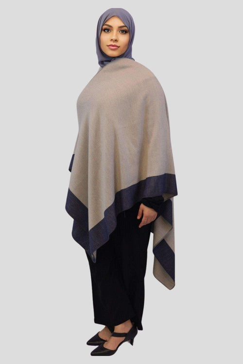 Muriha Reversible Ponchos - MODESTY MUSLIMAH