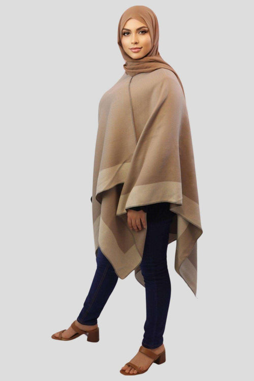 Muriha Reversible Ponchos - MODESTY MUSLIMAH