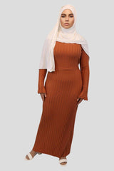 Nadia Ribbed Inner Maxi - MODESTY MUSLIMAH