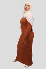 Nadia Ribbed Inner Maxi - MODESTY MUSLIMAH