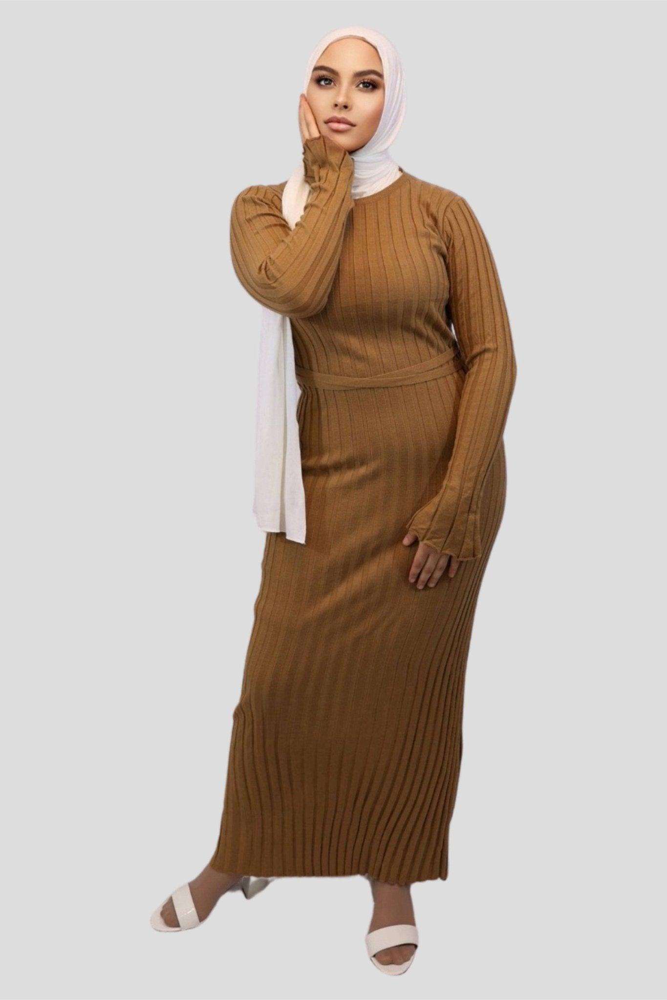 Nadia Ribbed Inner Maxi - MODESTY MUSLIMAH