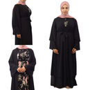 Basma Layered Chiffon Kimono