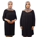Naila Long Sleeved Pleated Tunic
