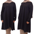 Shumaila Womens Button Tunic