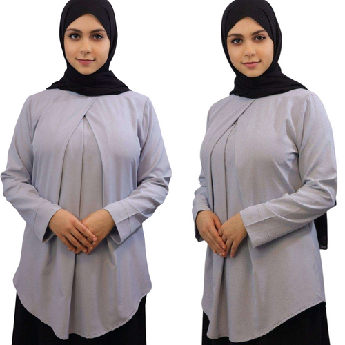 Kiran Neck Pleated Tunic