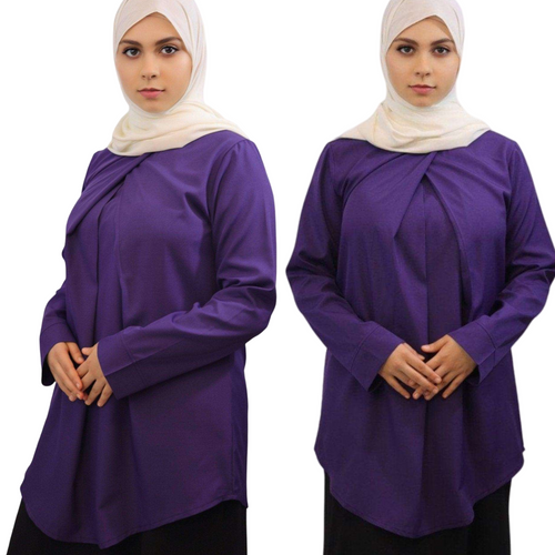 Kiran Neck Pleated Tunic