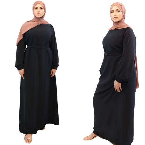 Khadijah Nida Elastic Cuffed Abaya
