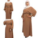Khadijah Nida Elastic Cuffed Abaya