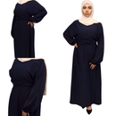 Khadijah Nida Elastic Cuffed Abaya