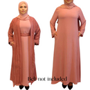 Inaya Kimono Open Abaya Dress outfit 2 pc set