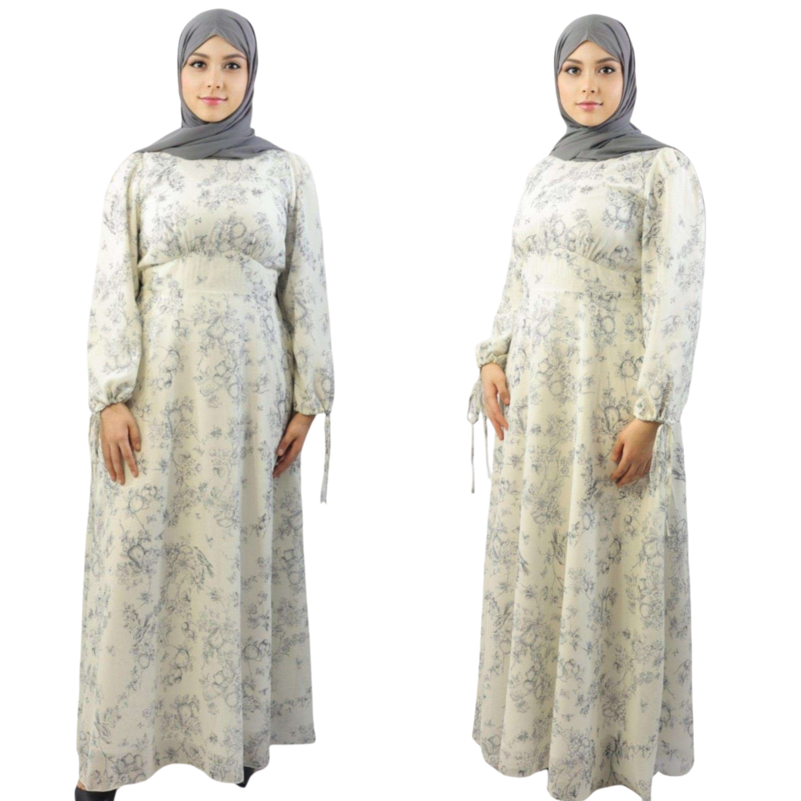Elevate Your Style with the Blossom Empire Chiffon Maxi Dress