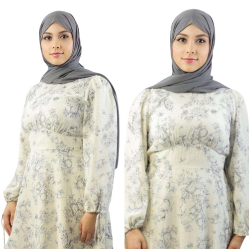 Elevate Your Style with the Blossom Empire Chiffon Maxi Dress