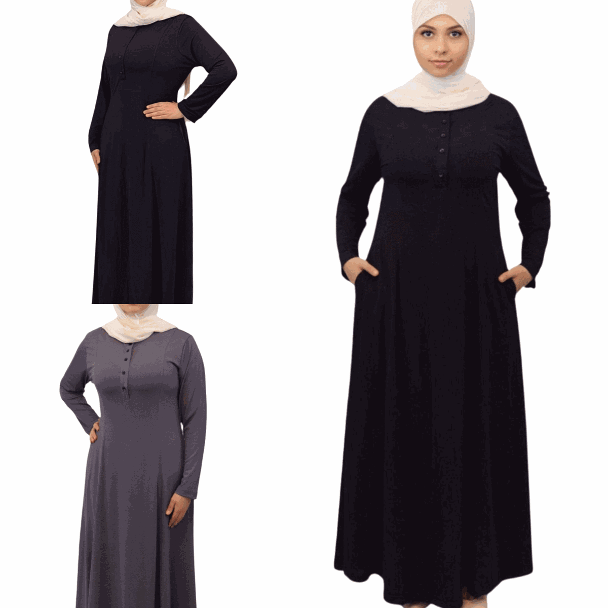Elevate Your Elegance with the Aaira Traditional Black Abaya Dress