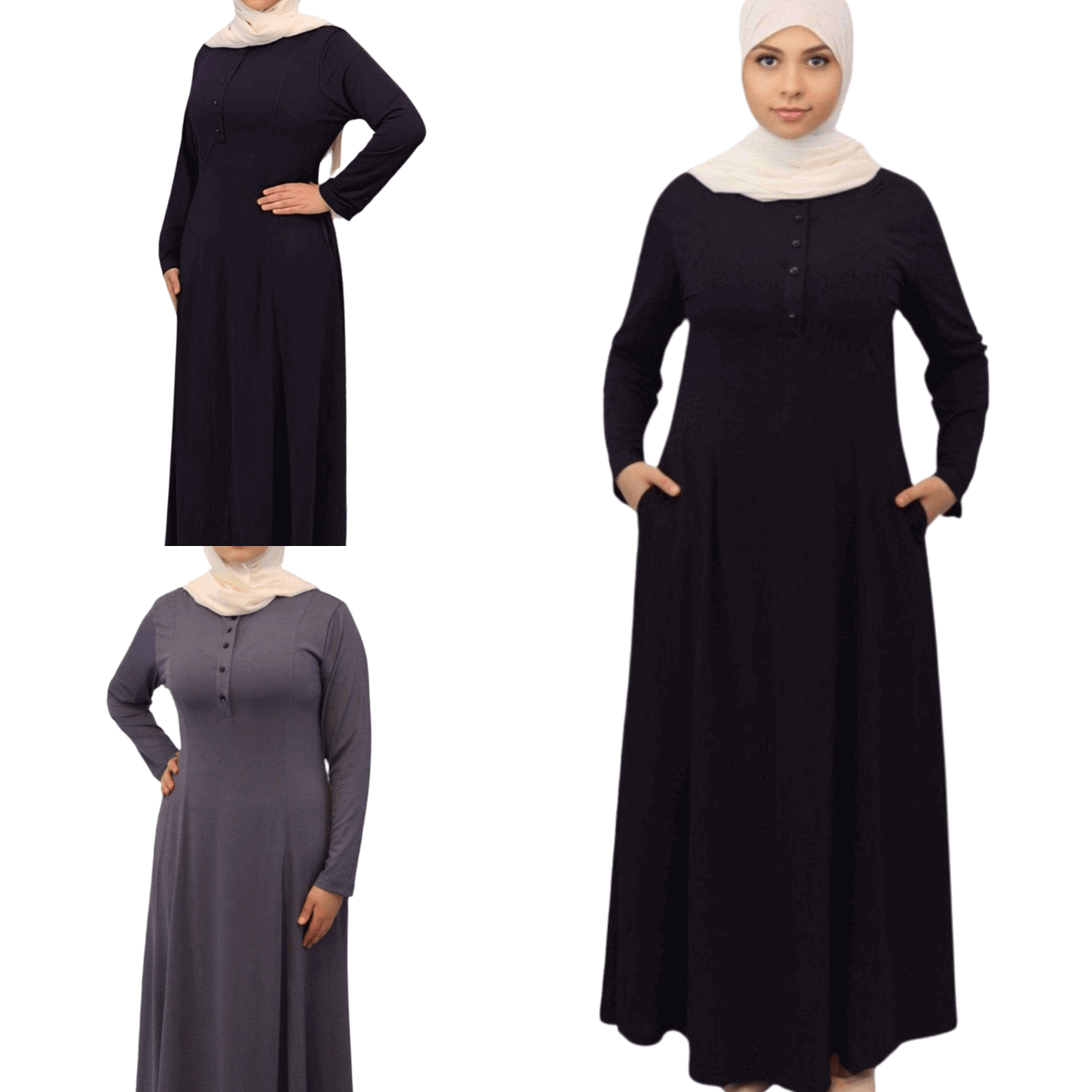 Elevate Your Elegance with the Aaira Traditional Black Abaya Dress