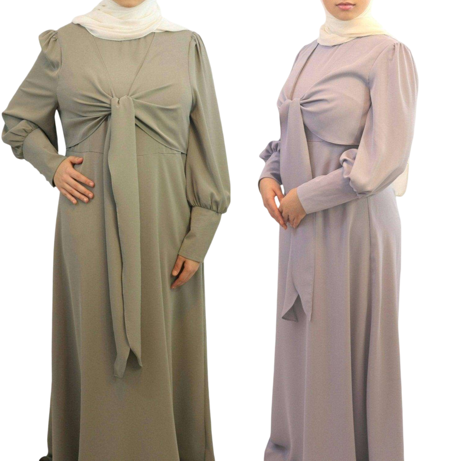 Elegant Front-Tied Maxi Dress: Stay Chic & Comfortable All Day