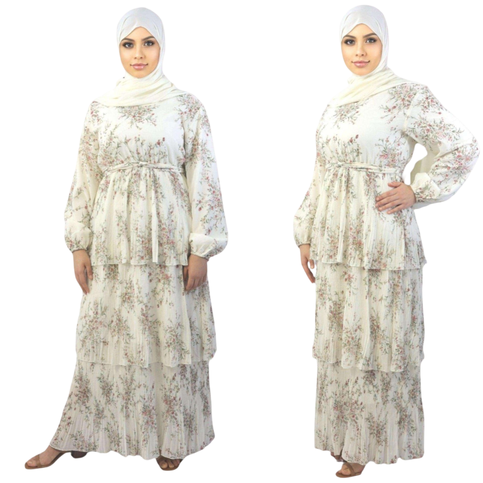 Elevate Your Elegance with the Blossom Cascade Maxi Dress