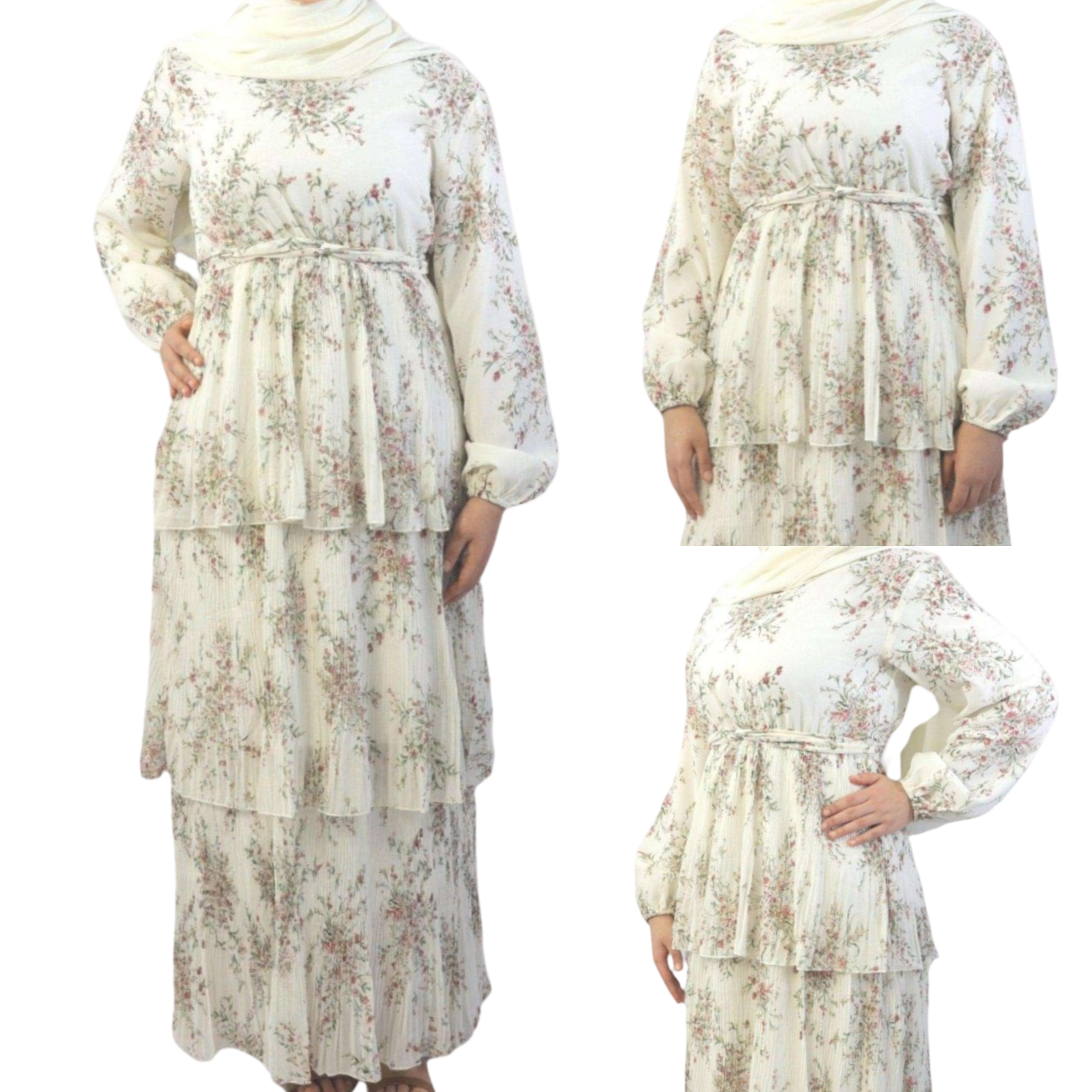 Elevate Your Elegance with the Blossom Cascade Maxi Dress