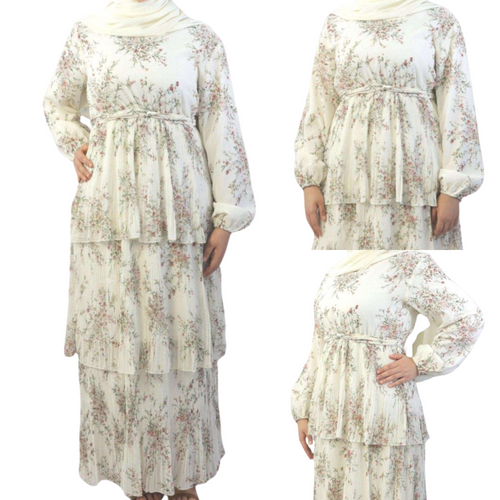 Elevate Your Elegance with the Blossom Cascade Maxi Dress