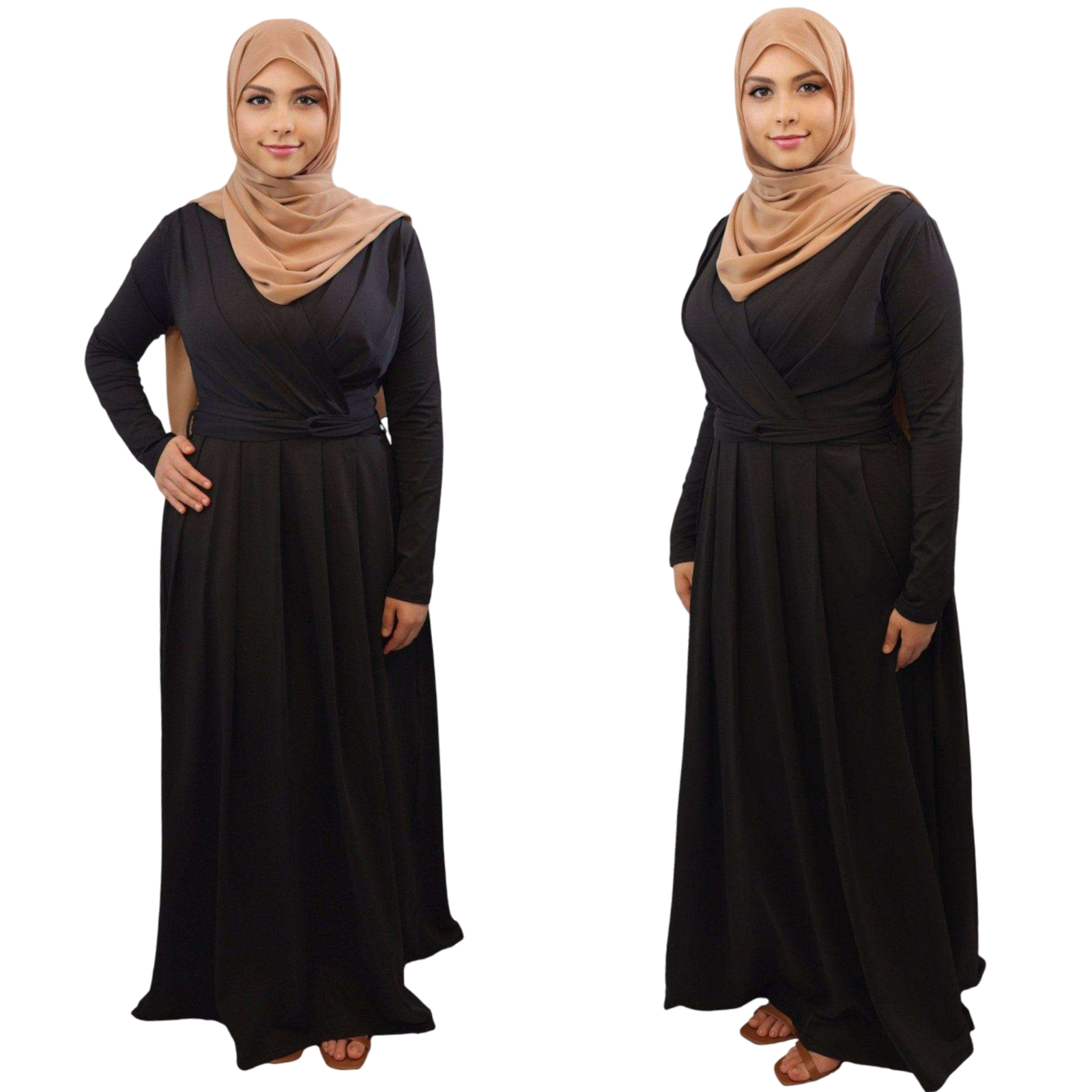 Naira Modest Pleated Dress: Effortless Elegance for Every Event