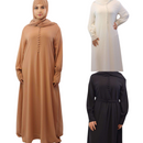 Chiffon Double Layered Maxi Dress and matching Chiffon Hijab-Grace