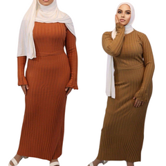 Nadia Ribbed Inner Maxi