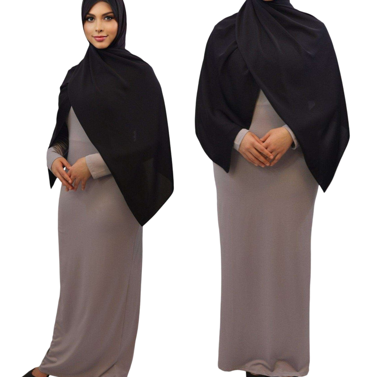 Elevate Your Elegance with the Nida Bodycon Inner Dress Abaya