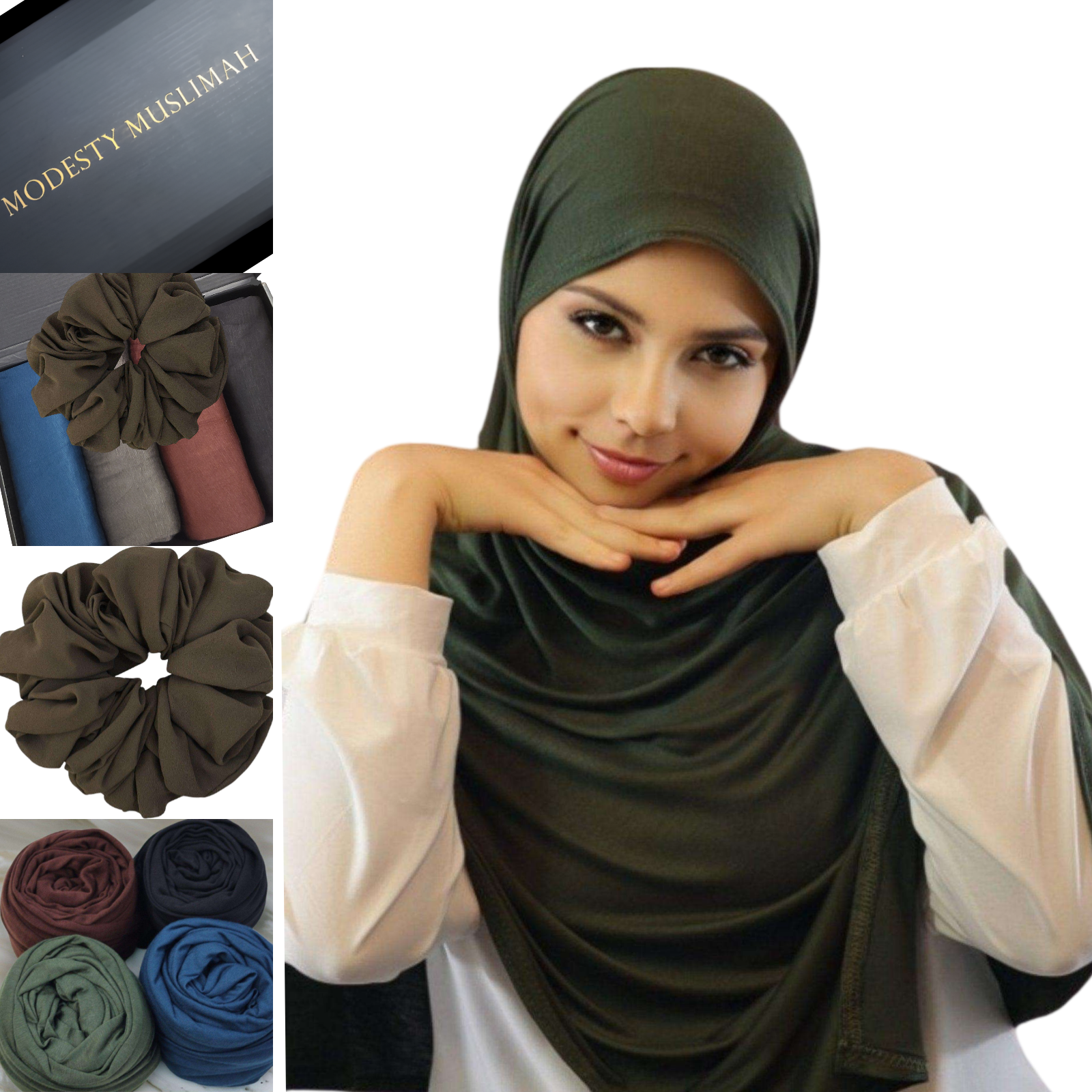 Elevate Your Style with the Essence Premium Jersey Hijabs Value Set