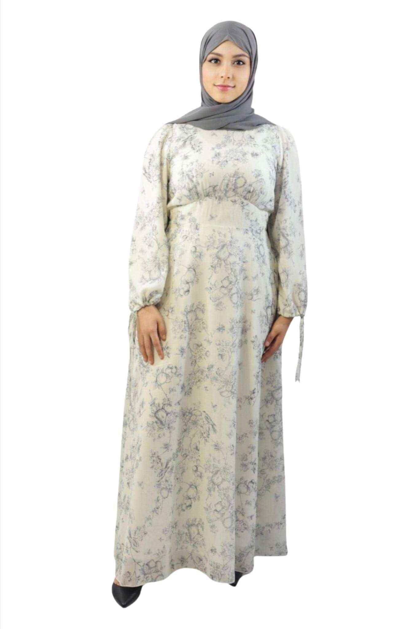 M / White / Chiffon