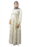 Elevate Your Style with the Blossom Empire Chiffon Maxi Dress