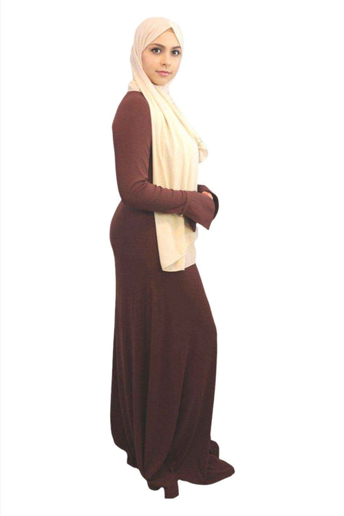 Salwa Ribbed Split Crystal Cuff Maxi