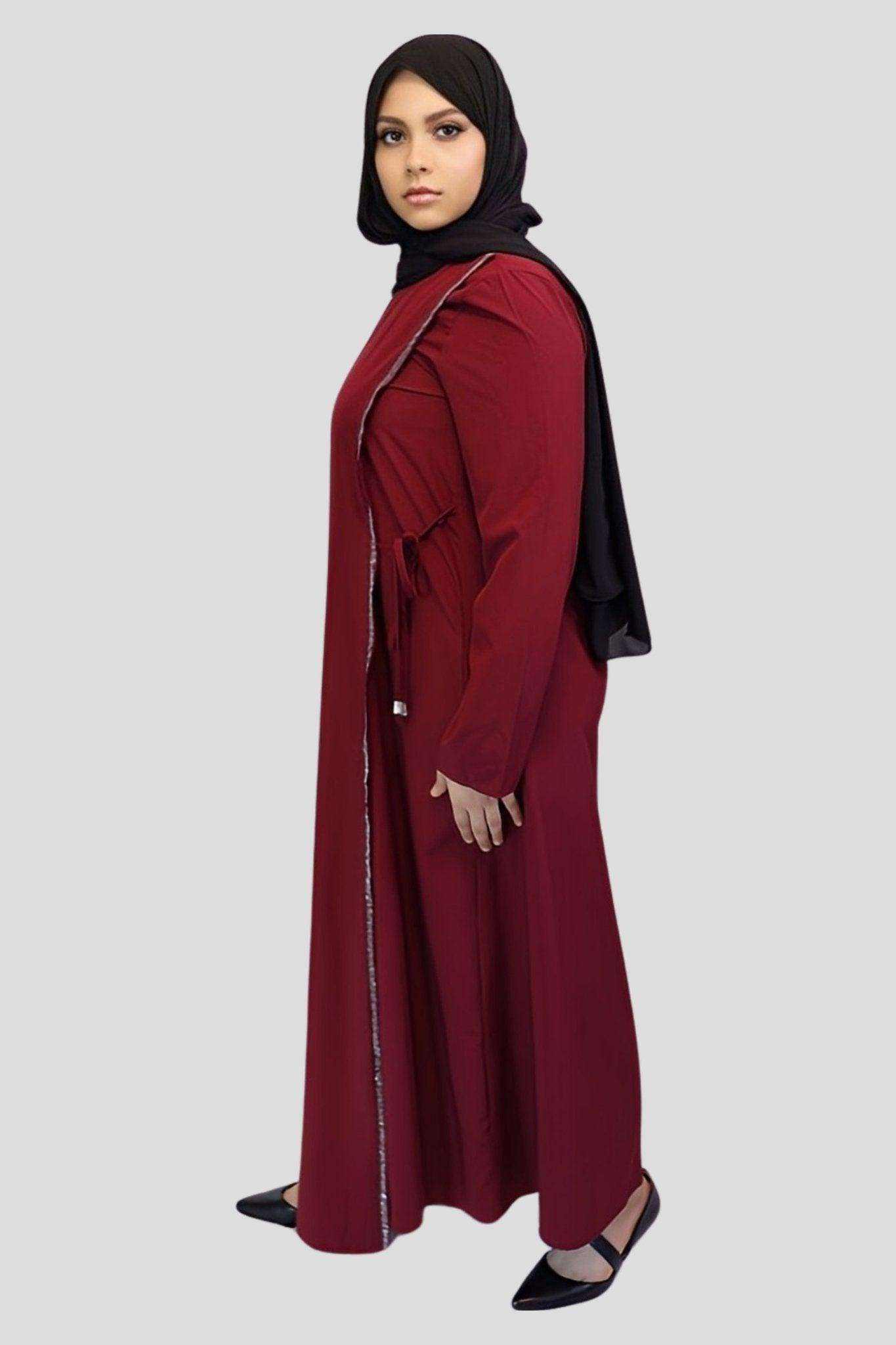 Sara Waist Tied Abaya - MODESTY MUSLIMAH